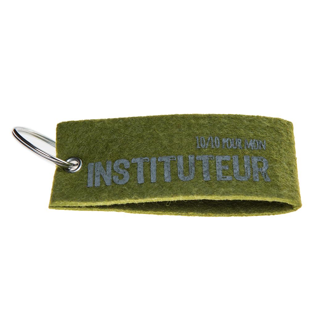 10/10 pour ma instituteur (keychain 11x4.5)            