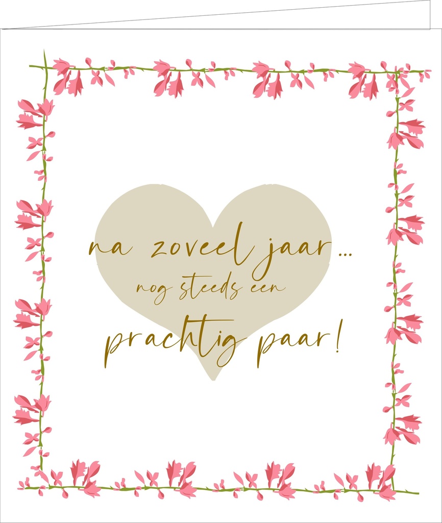 Na zoveel jaar, nog steeds een prachtig paar