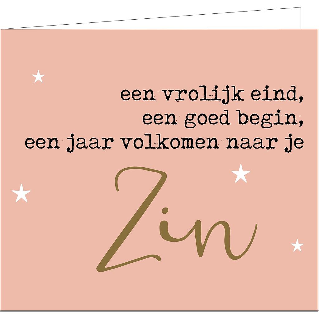 een vrolijk eind, een goed begin, een jaar volkomen naar je zin