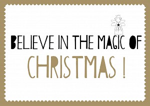 believe in the magic of christmas !