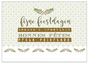 Prettige feestdagen internationaal