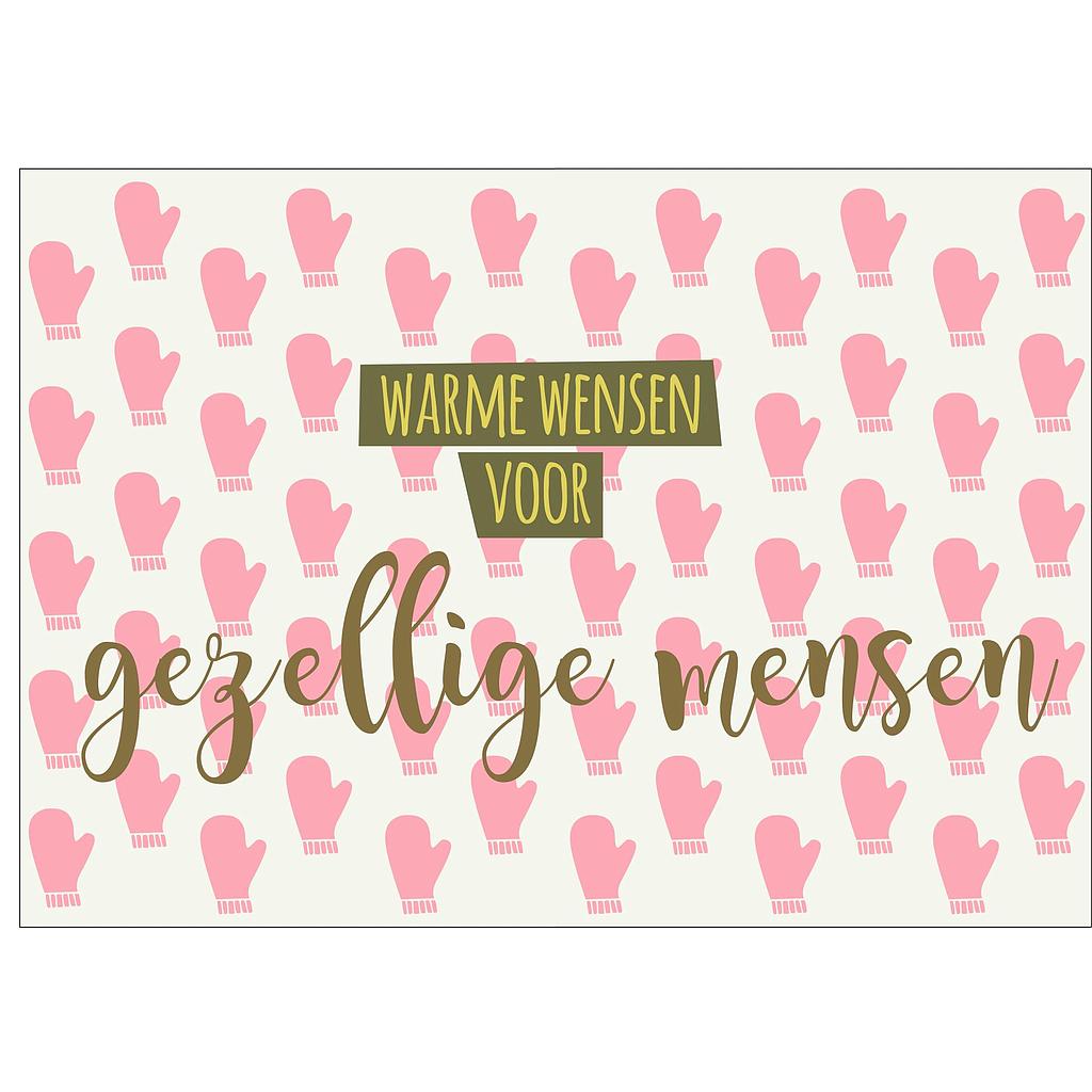 warme wensen voor gezellige mensen