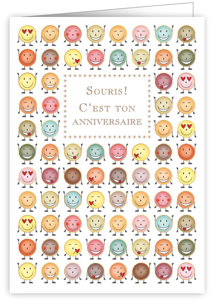 Souris! C'est ton anniversaire