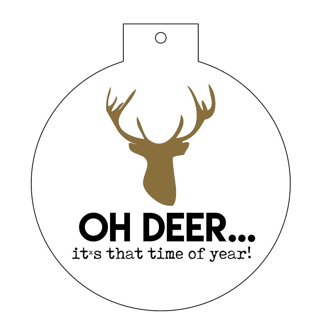oh deer .... it's that time of year !