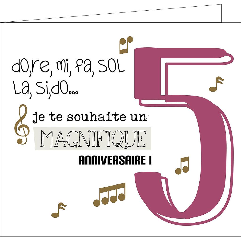 5 ans               