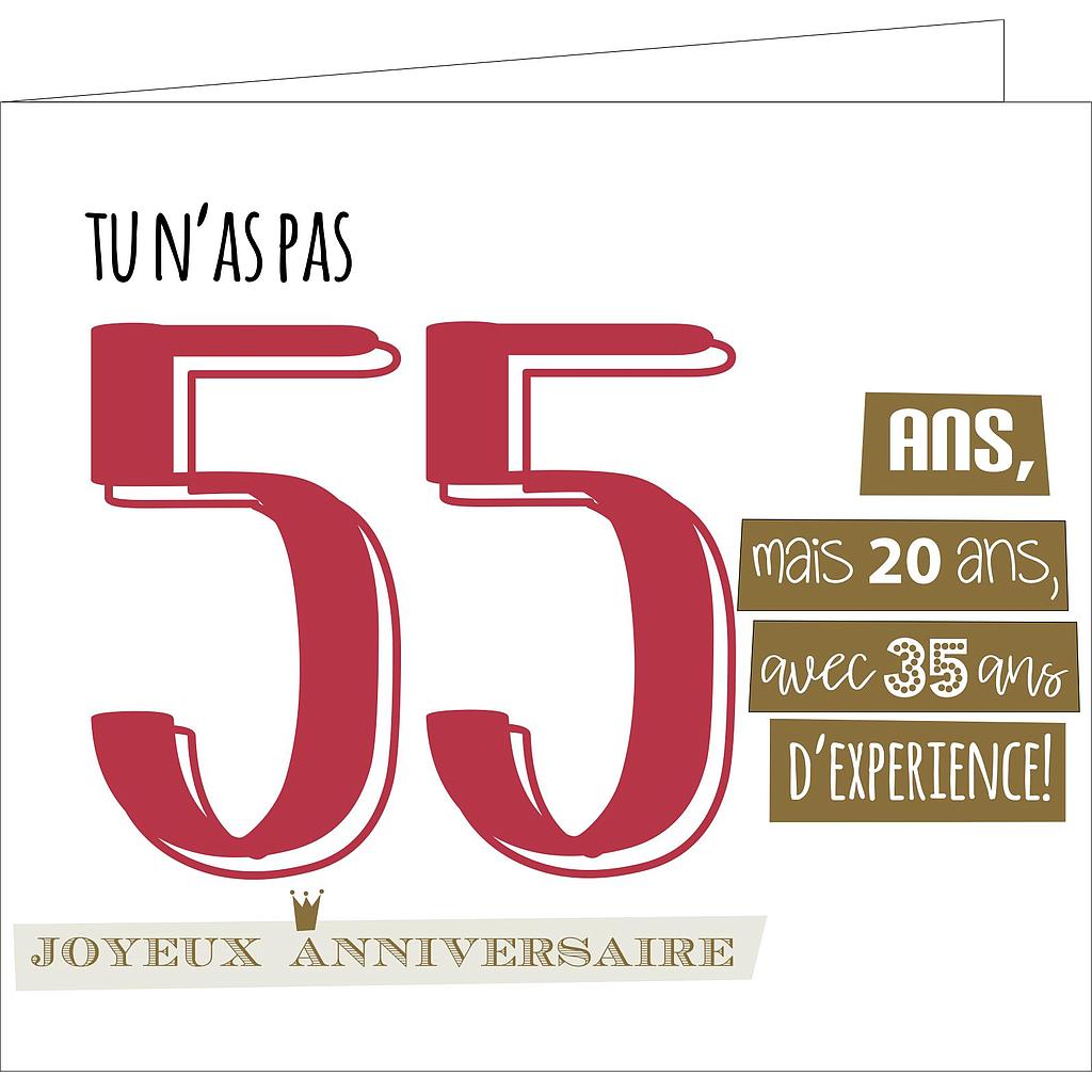 55 ans                             