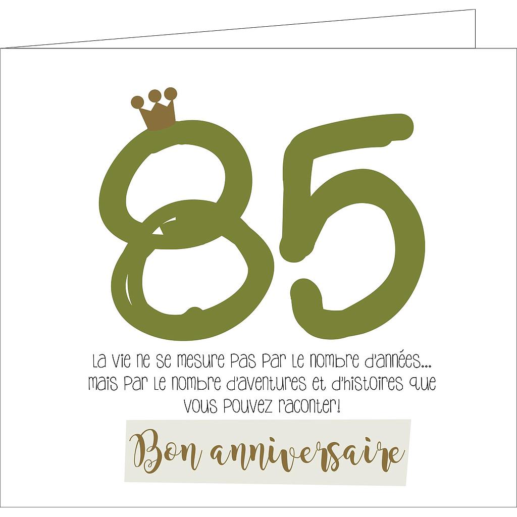 85 ans                                