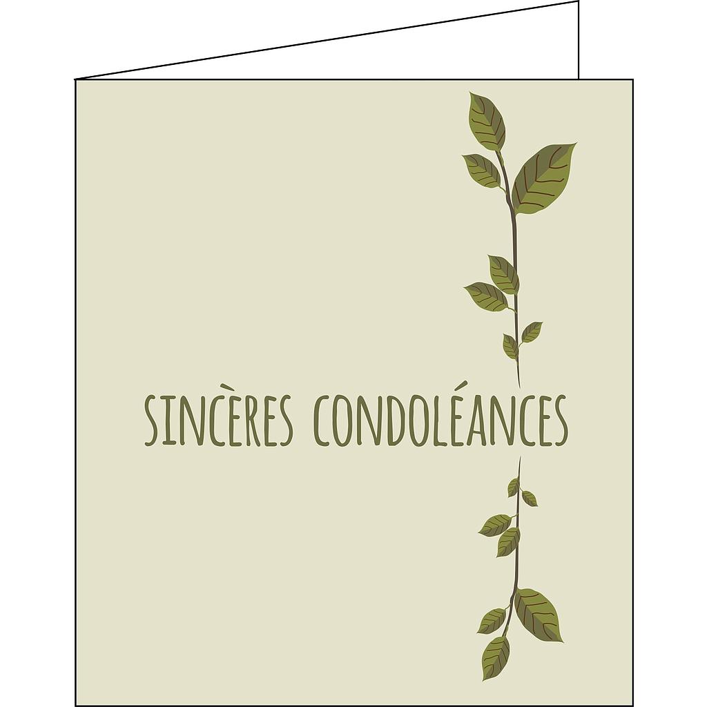 Sincères Condoléances 