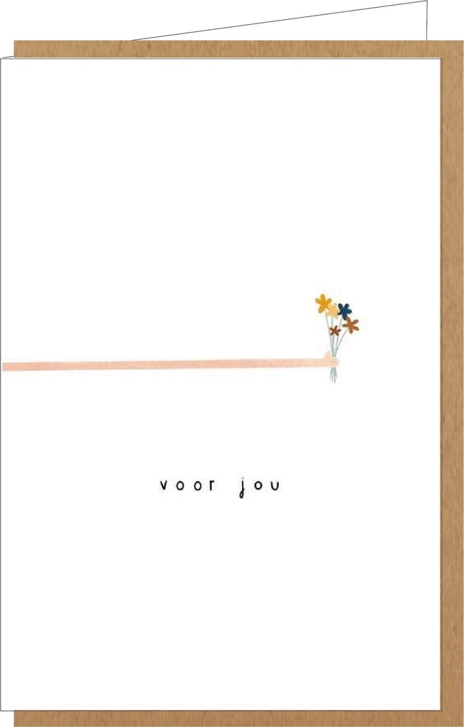 voor jou