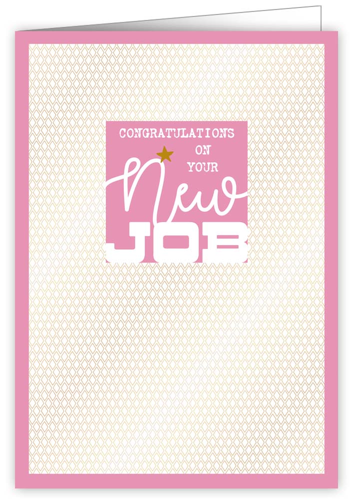 congratulations on your new job