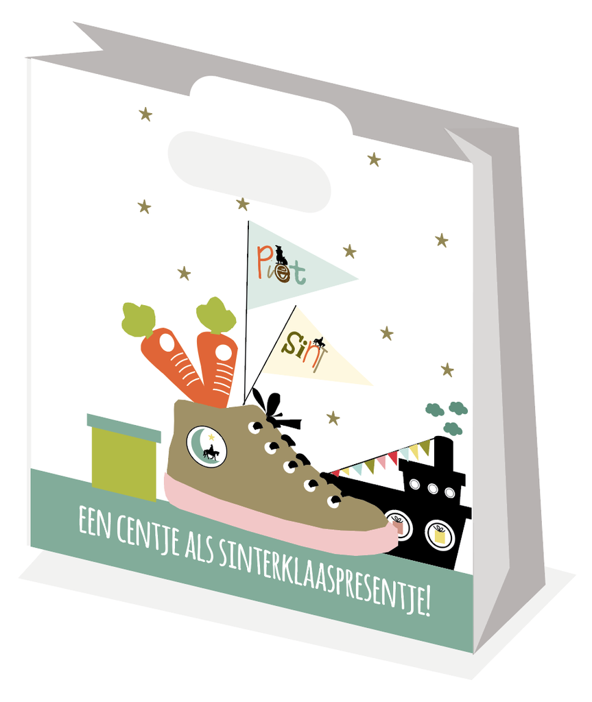 een centje als sinterklaaspresentje!