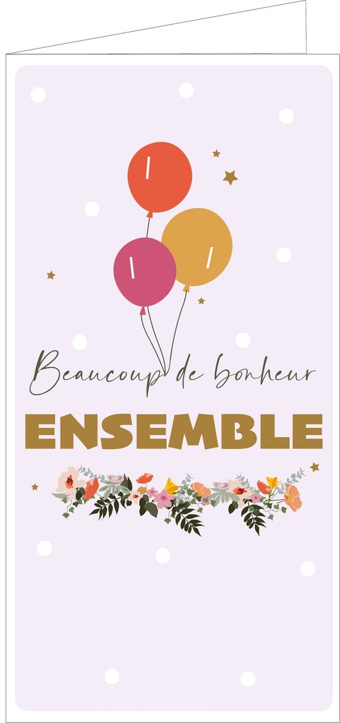 Beaucoup de bonheur ensemble