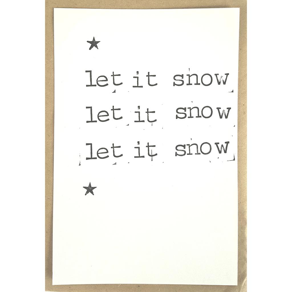 let it snow let it snow let it snow