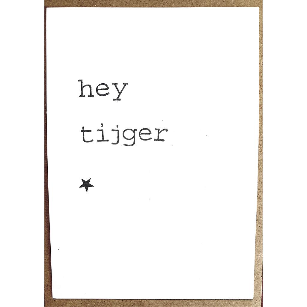 Hey tijger