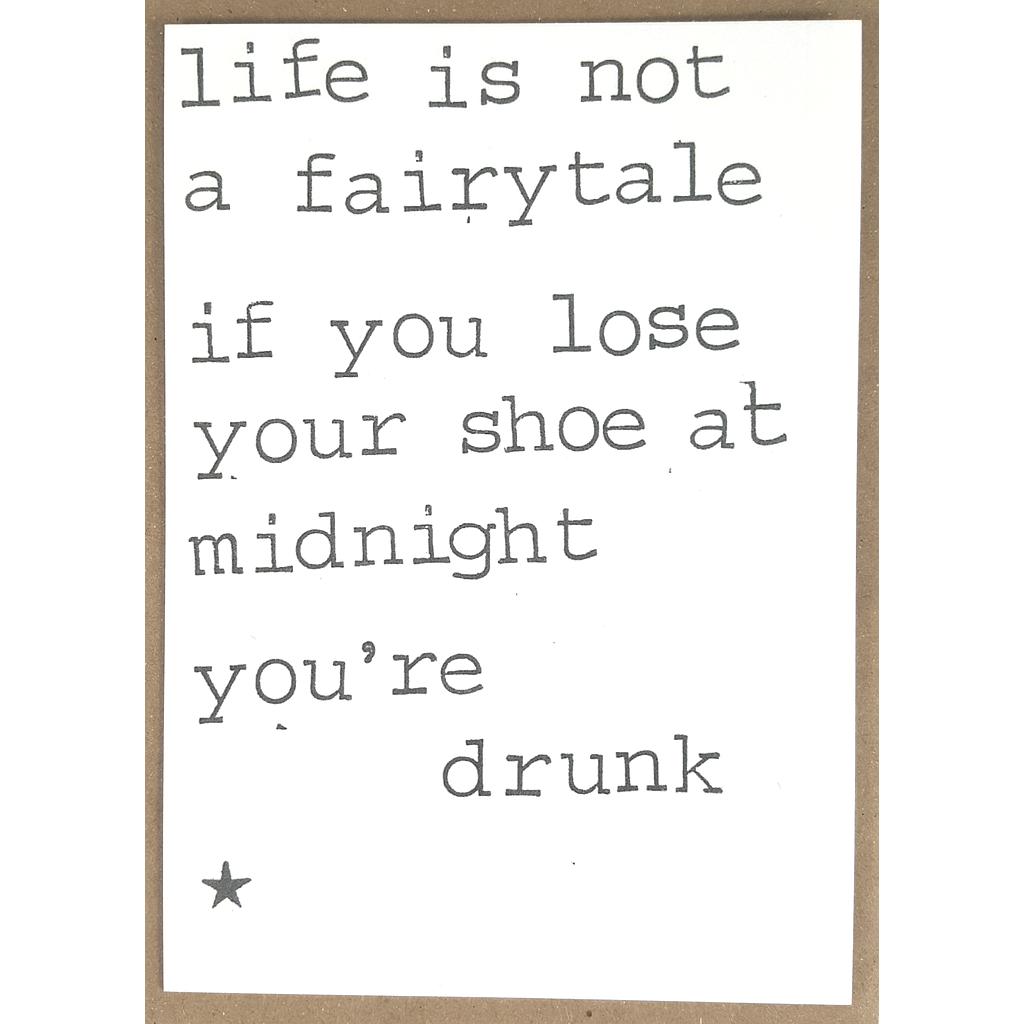 Life is not a fairytale