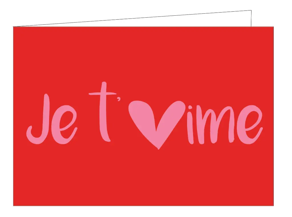 Je t'aime (VERNIS SELECTIF)