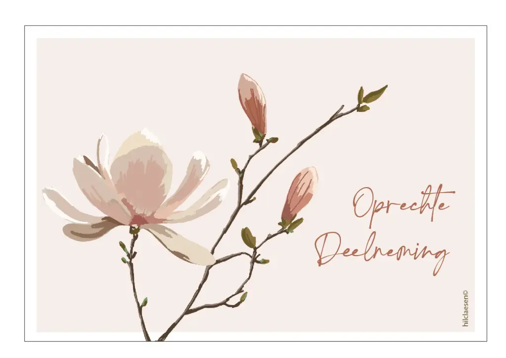 Oprechte deelneming