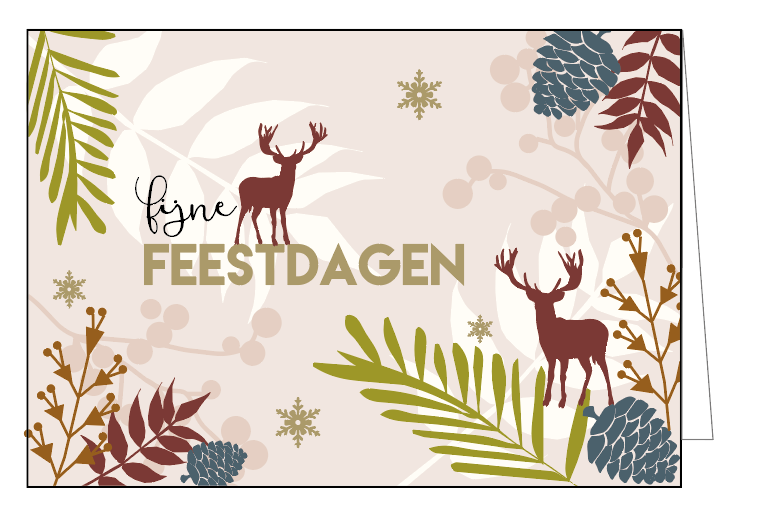 fijne feestdagen