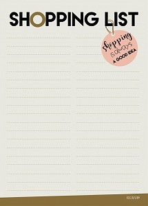 Shopping list