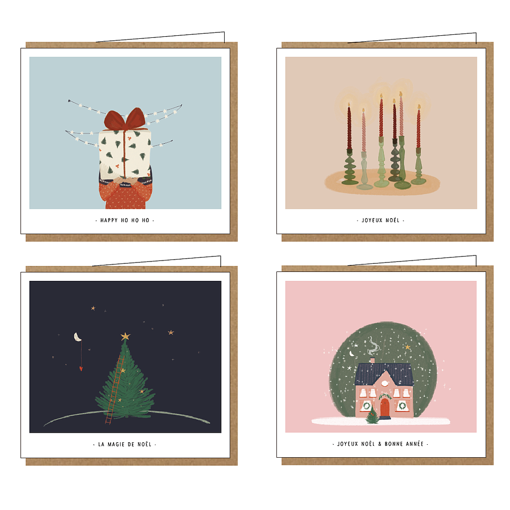 Kelly-Marie BOX 8 pieces/4 designs                                                     