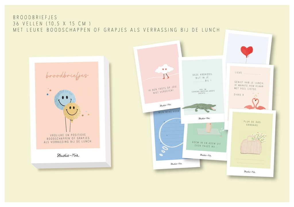 Broodbriefjes Kelly Marie