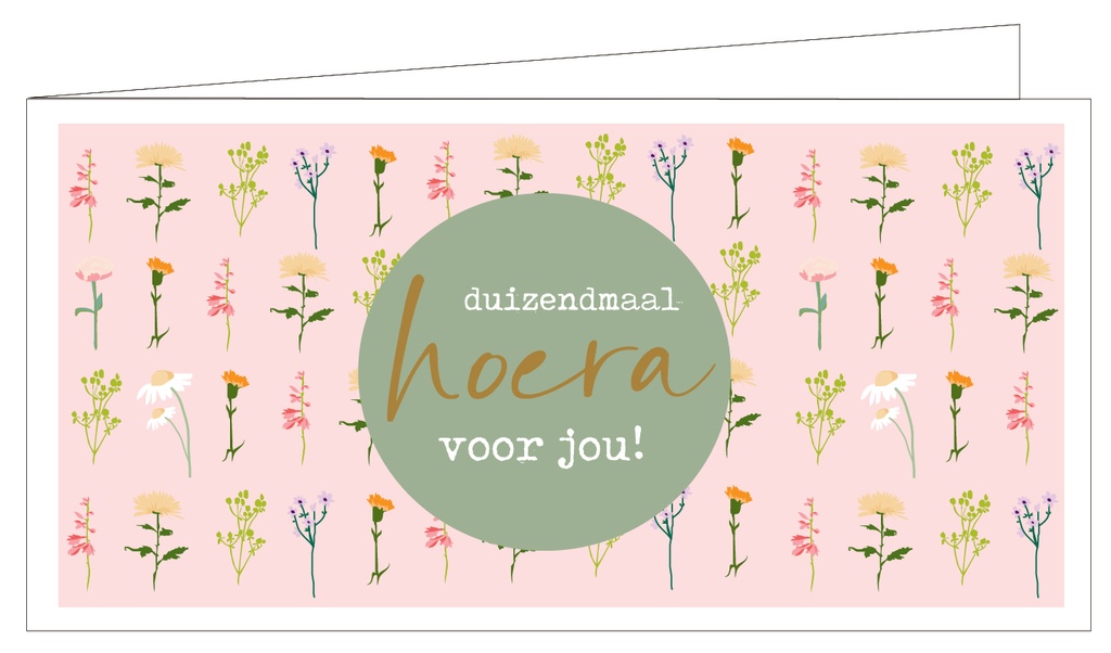 Duizendmaal hoera voor jou!