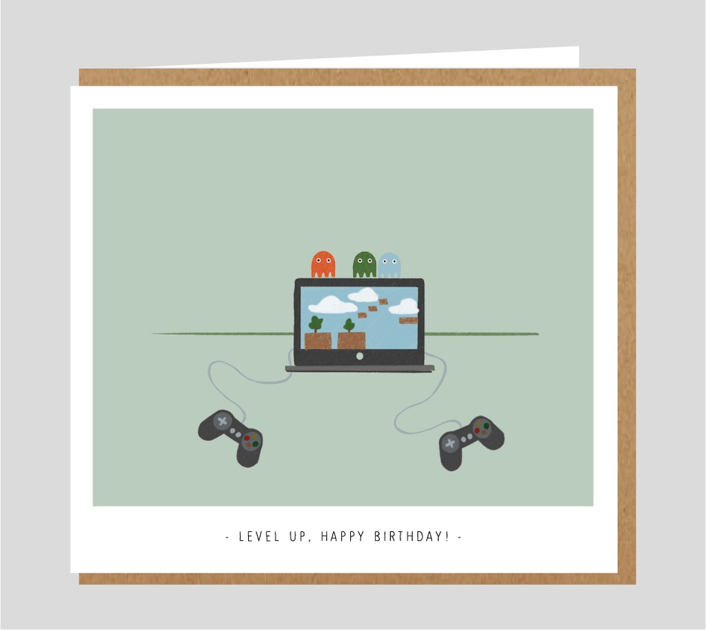 Level up! Happy Birthday