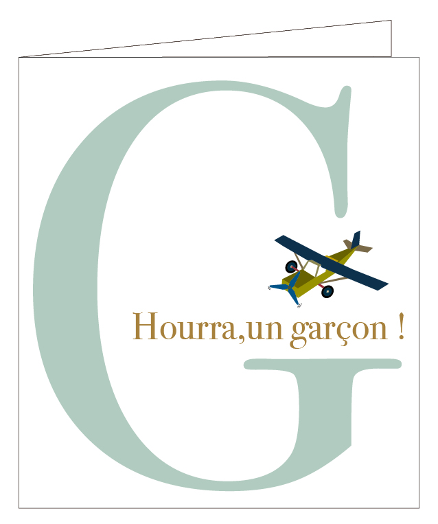 Hourra, un garçon !