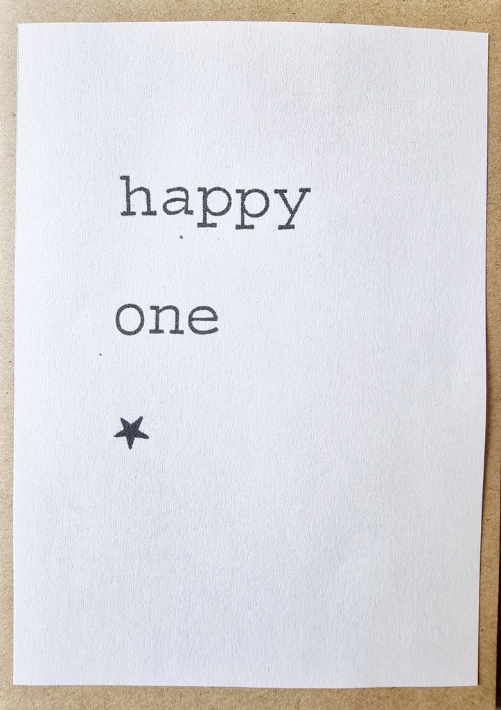 Happy one