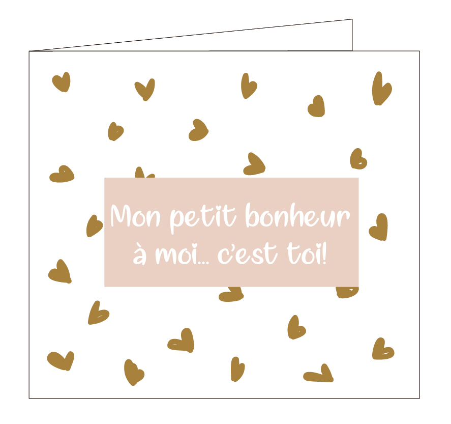 Mon petit bonheur à moi..c'est toi !