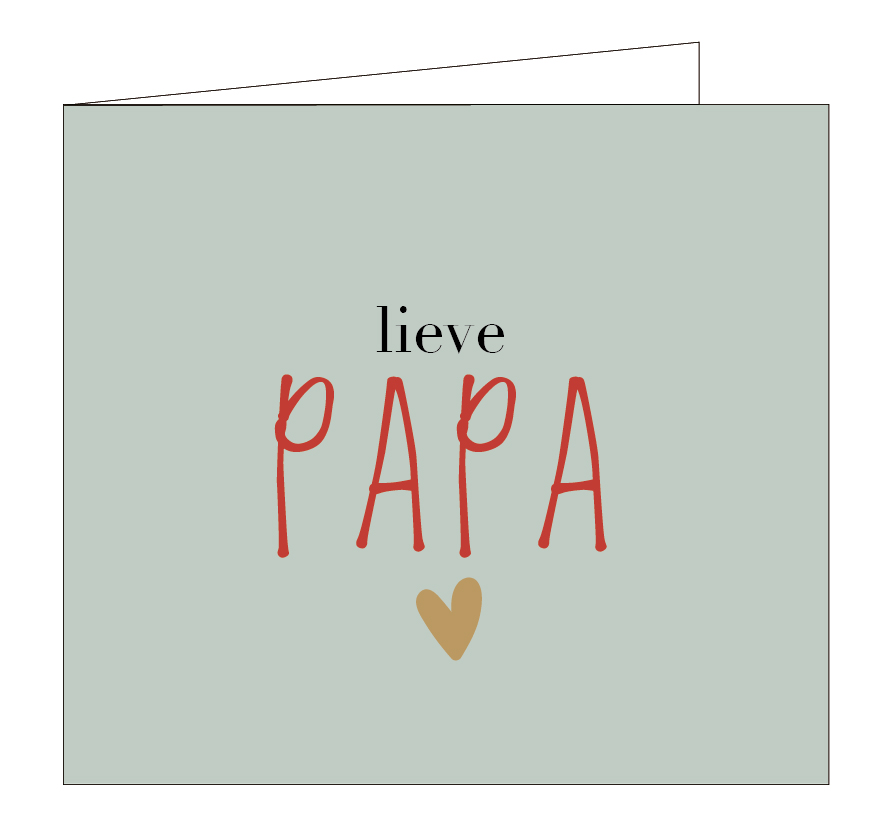 Lieve papa