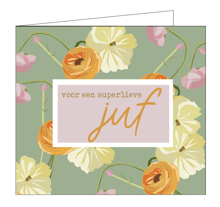 Voor een superlieve juf