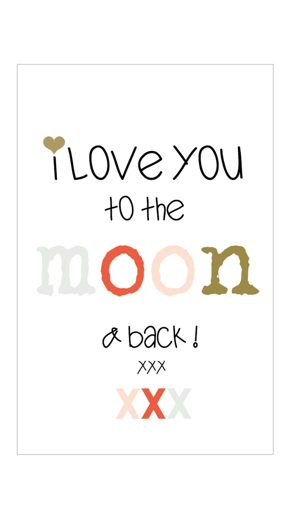 I love you to the moon and back