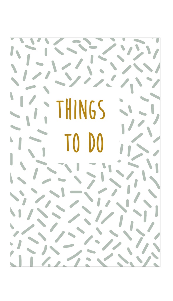 Things to do