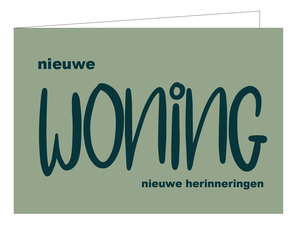 Nieuwe woning, nieuwe herinneringen