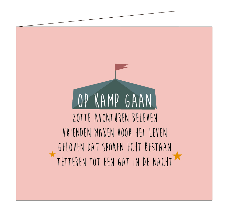 Op kamp gaan