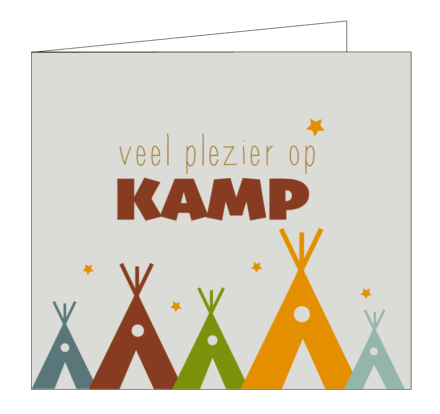 Veel plezier op kamp !