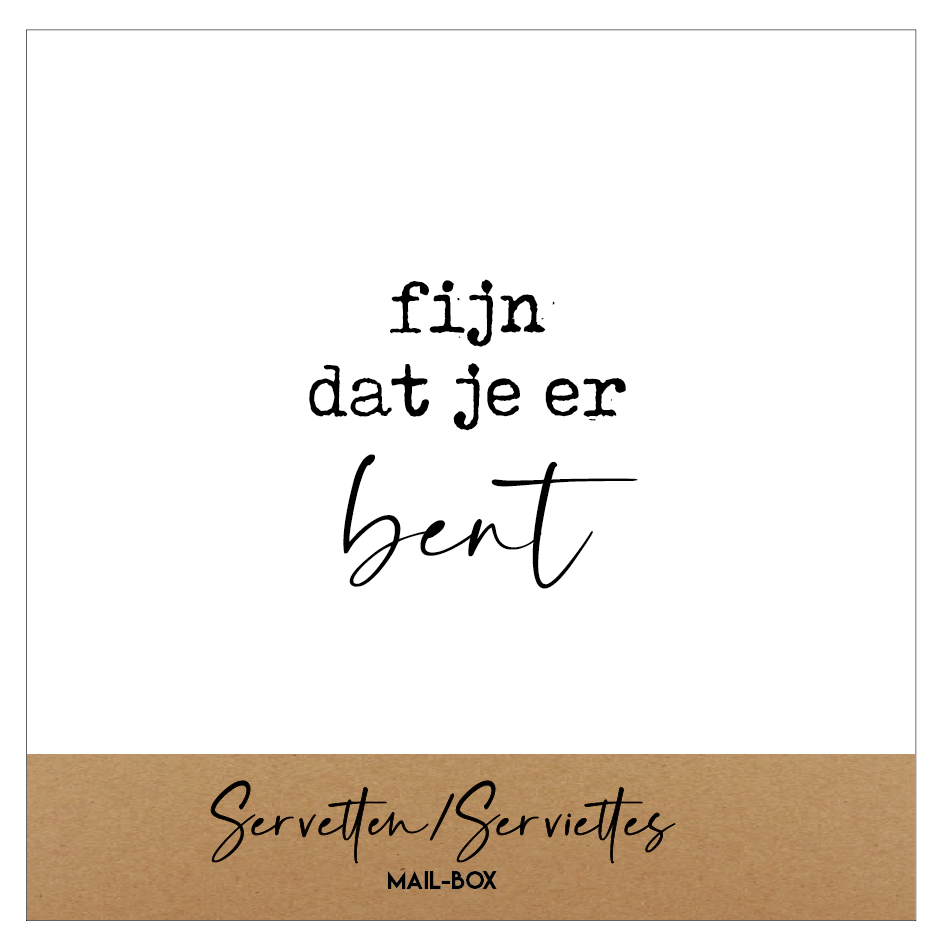 Fijn dat je er bent