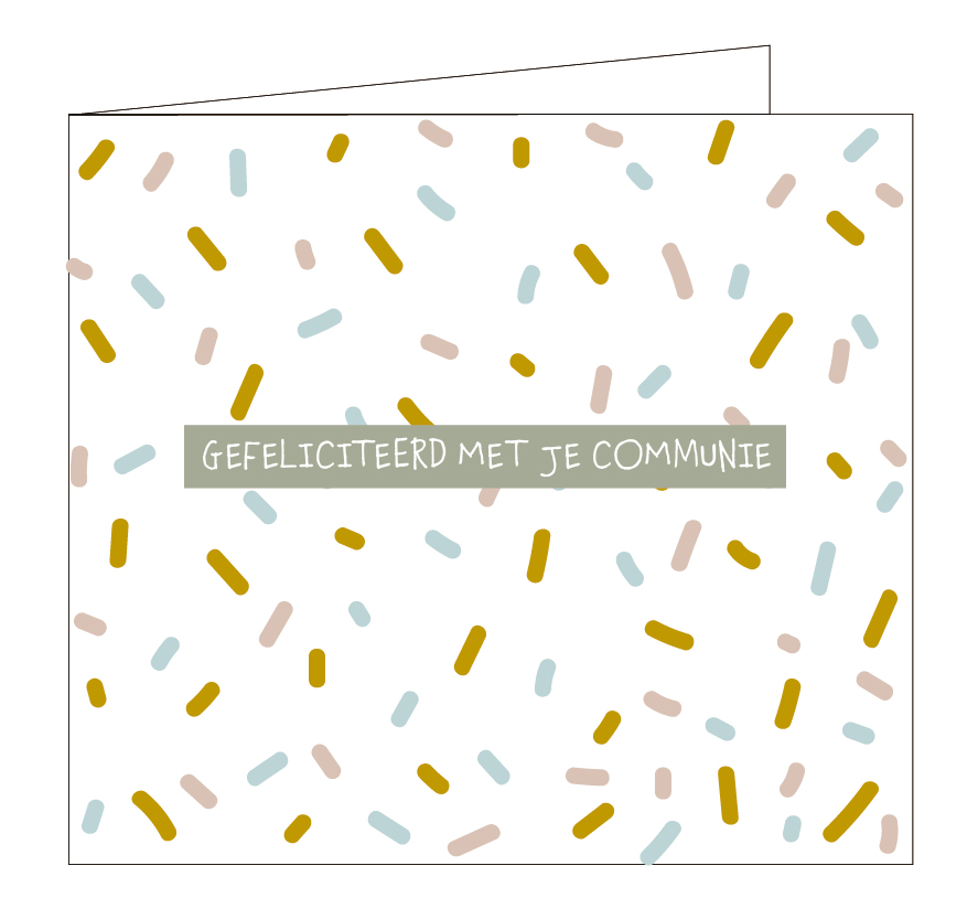 Gefeliciteerd met je communie
