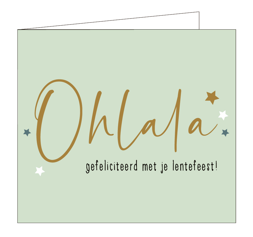 Ohlala, gefeliciteerd met je lentefeest !
