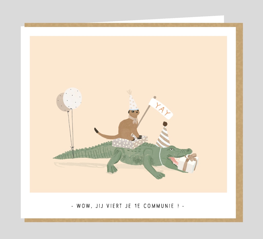 WOW! jij viert je 1e communie !