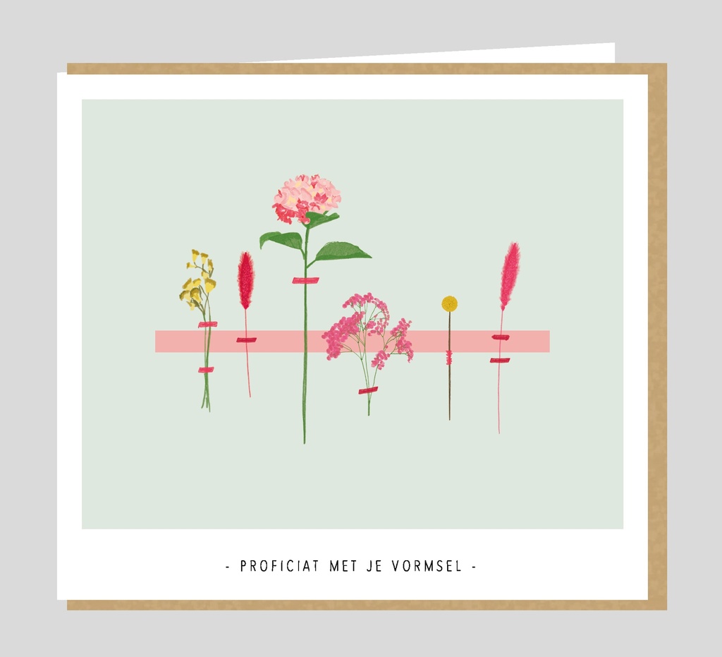 Proficiat met je vormsel