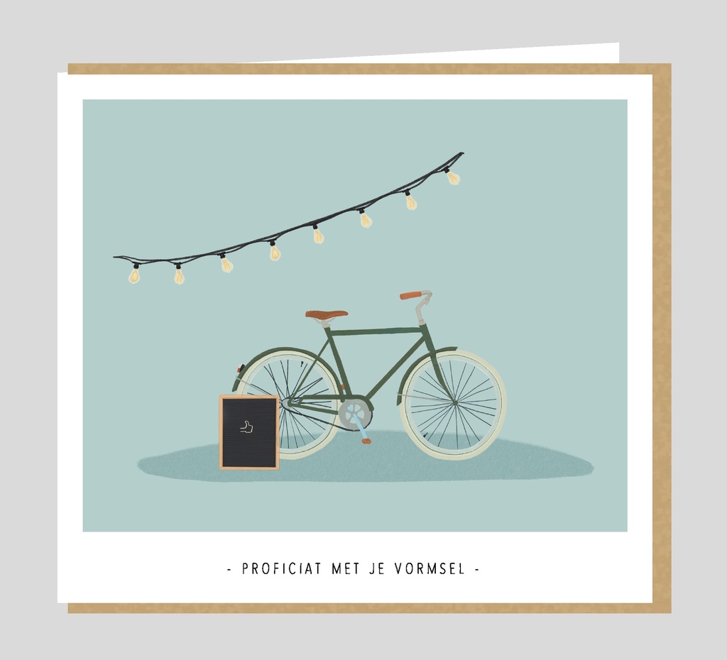 Proficiat met je vormsel