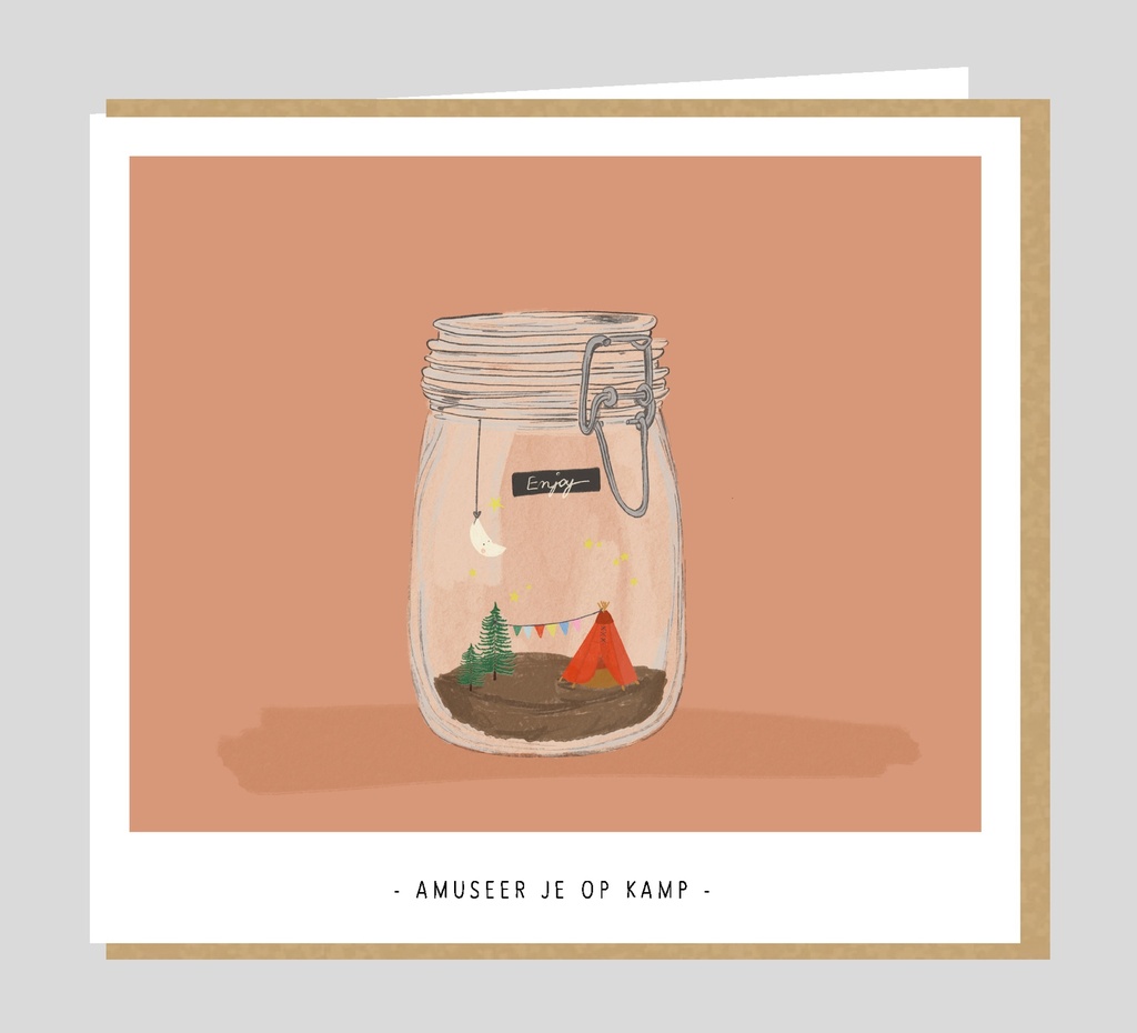 Amuseer je op kamp