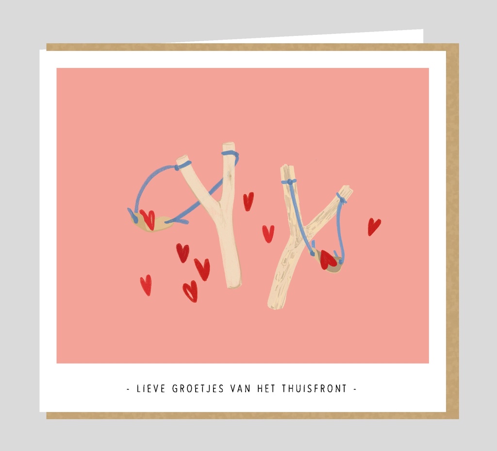 Lieve groetjes van het thuisfront