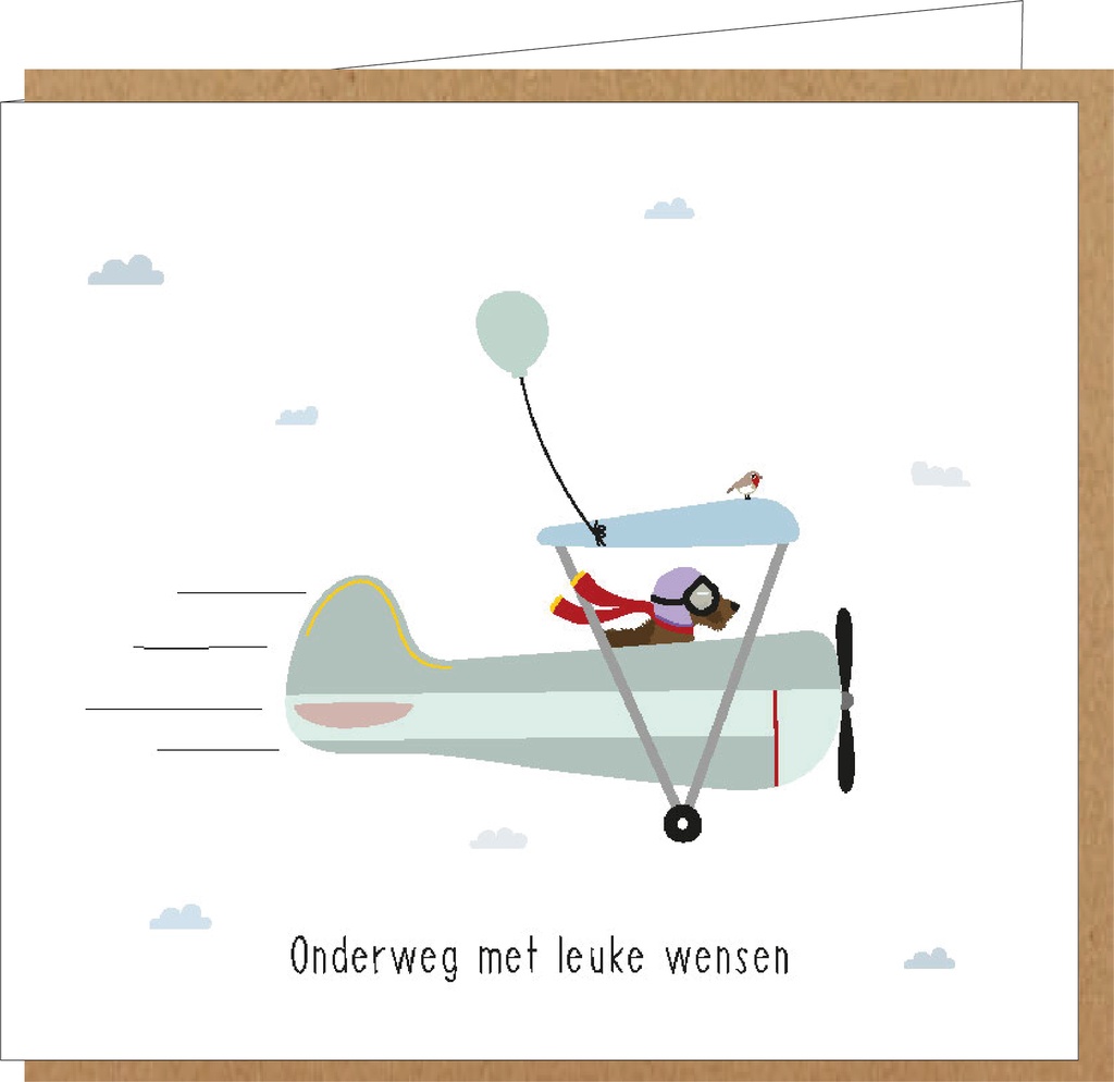 Onderweg met leuke wensen