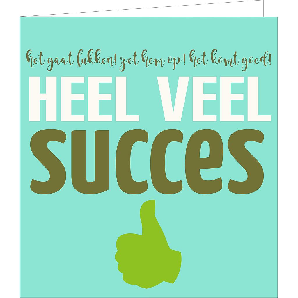 Heel veel succes