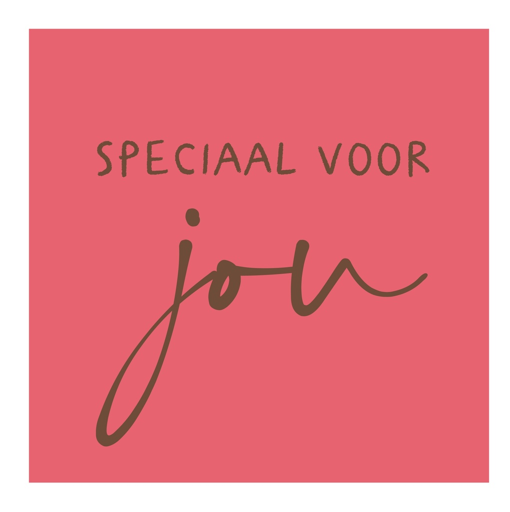 doosje ongevuld speciaal voor jou