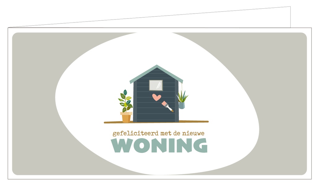 Gefeliciteerd met de nieuwe woning