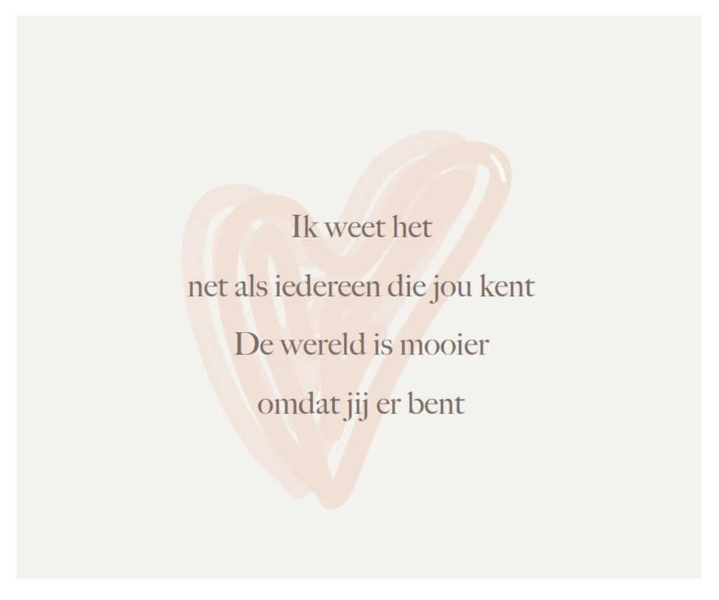 Je weet het net als iedereen die je kent